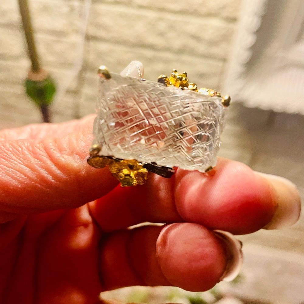 Authentic quartz ring - Picture 9 of 13